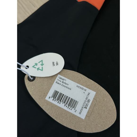 prAna Innix Bikini Bottoms - UPF 50+ NWT size XL Black - Picture 5 of 6